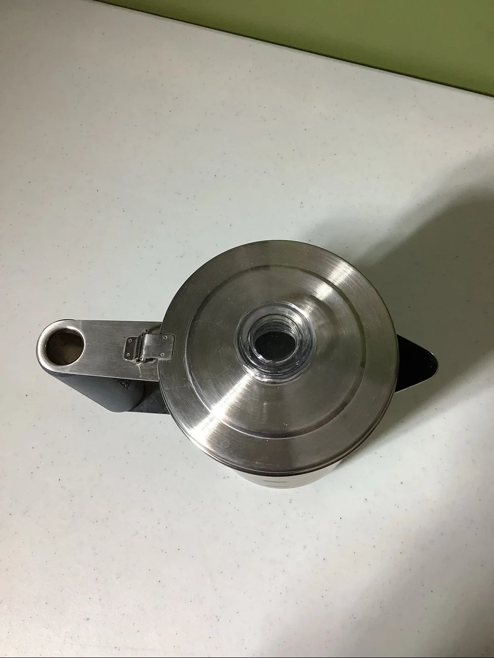Stanley metal coffee pot for camping